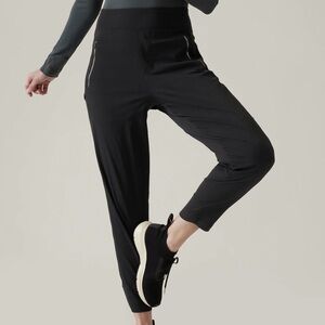 Athelta Trekkie North High Rise Joggers Black